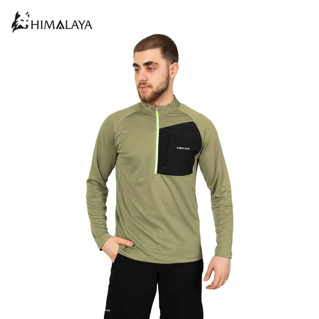 بلوز مردانه فینگردار جیبی تابستانه هیمالیا CM136 - تصویر 9