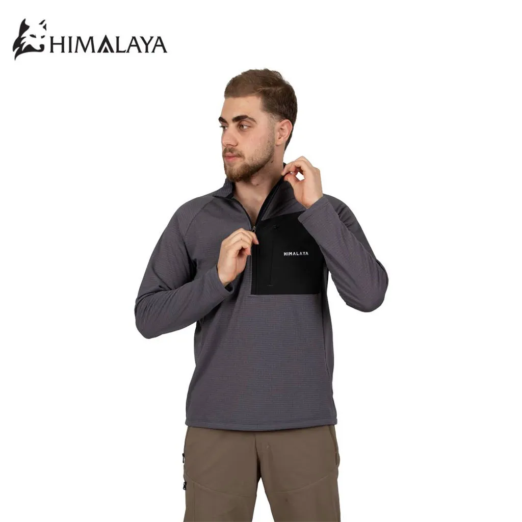بلوز نیم‌زیپ میکرو حوله‌ای هیمالیا کد CM137 - تصویر 5