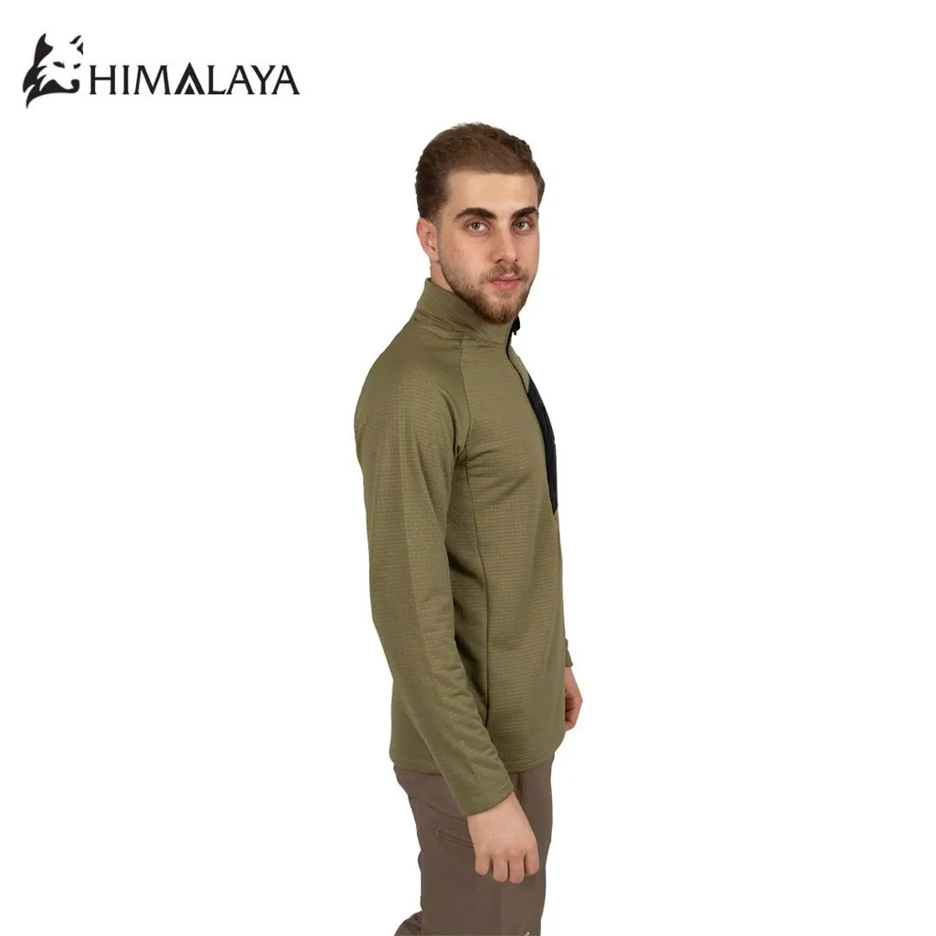 بلوز نیم‌زیپ میکرو حوله‌ای هیمالیا کد CM137 - تصویر 14