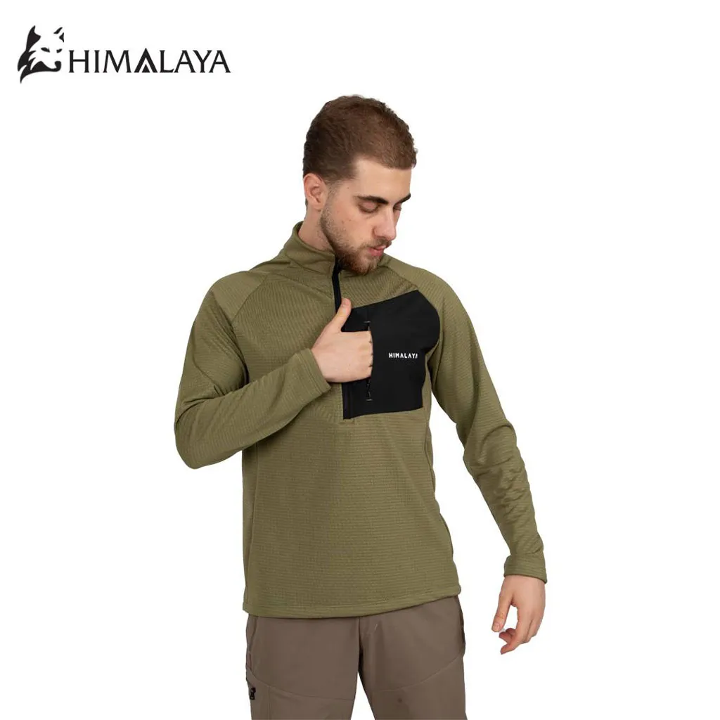 بلوز نیم‌زیپ میکرو حوله‌ای هیمالیا کد CM137 - تصویر 16