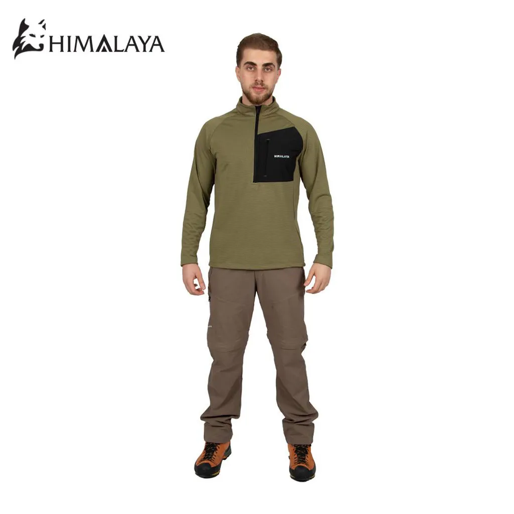 بلوز نیم‌زیپ میکرو حوله‌ای هیمالیا کد CM137 - تصویر 18