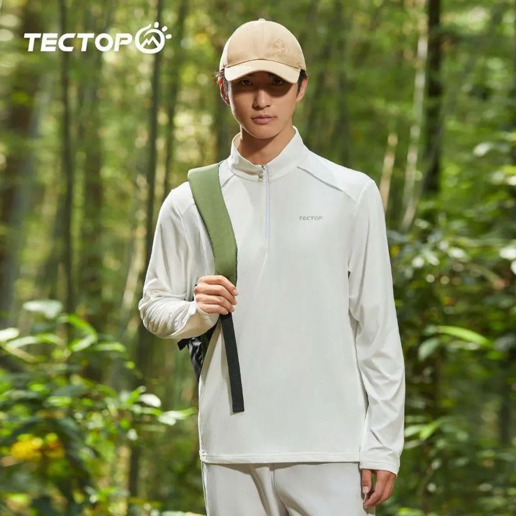 بلوز نیم زیپ با لایه میکروپلار TECTOP  - تصویر 3