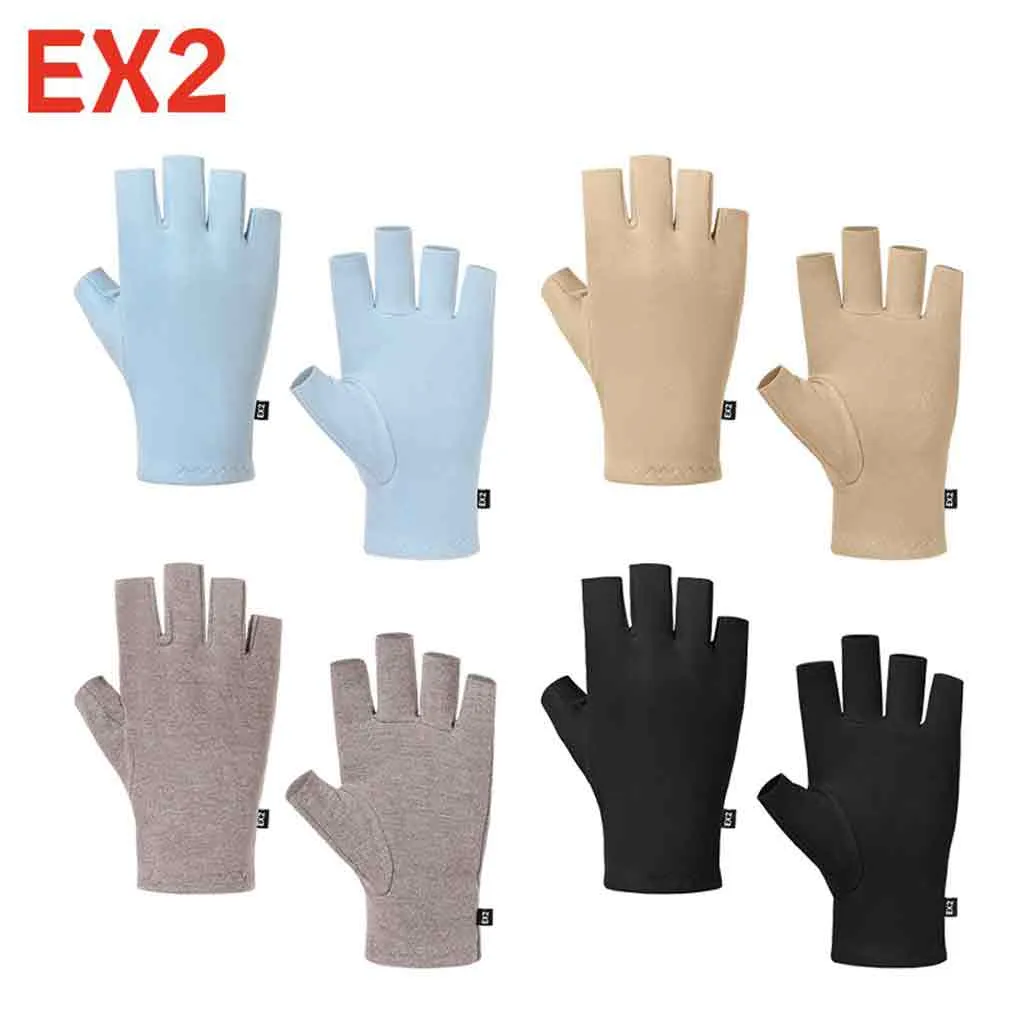 دستکش نیم انگشتی EX2 کد 4024 - تصویر 2