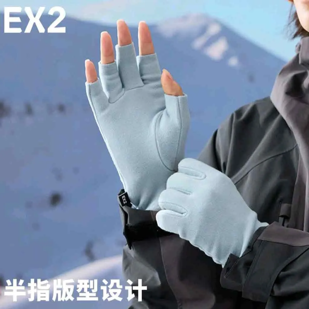 دستکش نیم انگشتی EX2 کد 4024 - تصویر 4