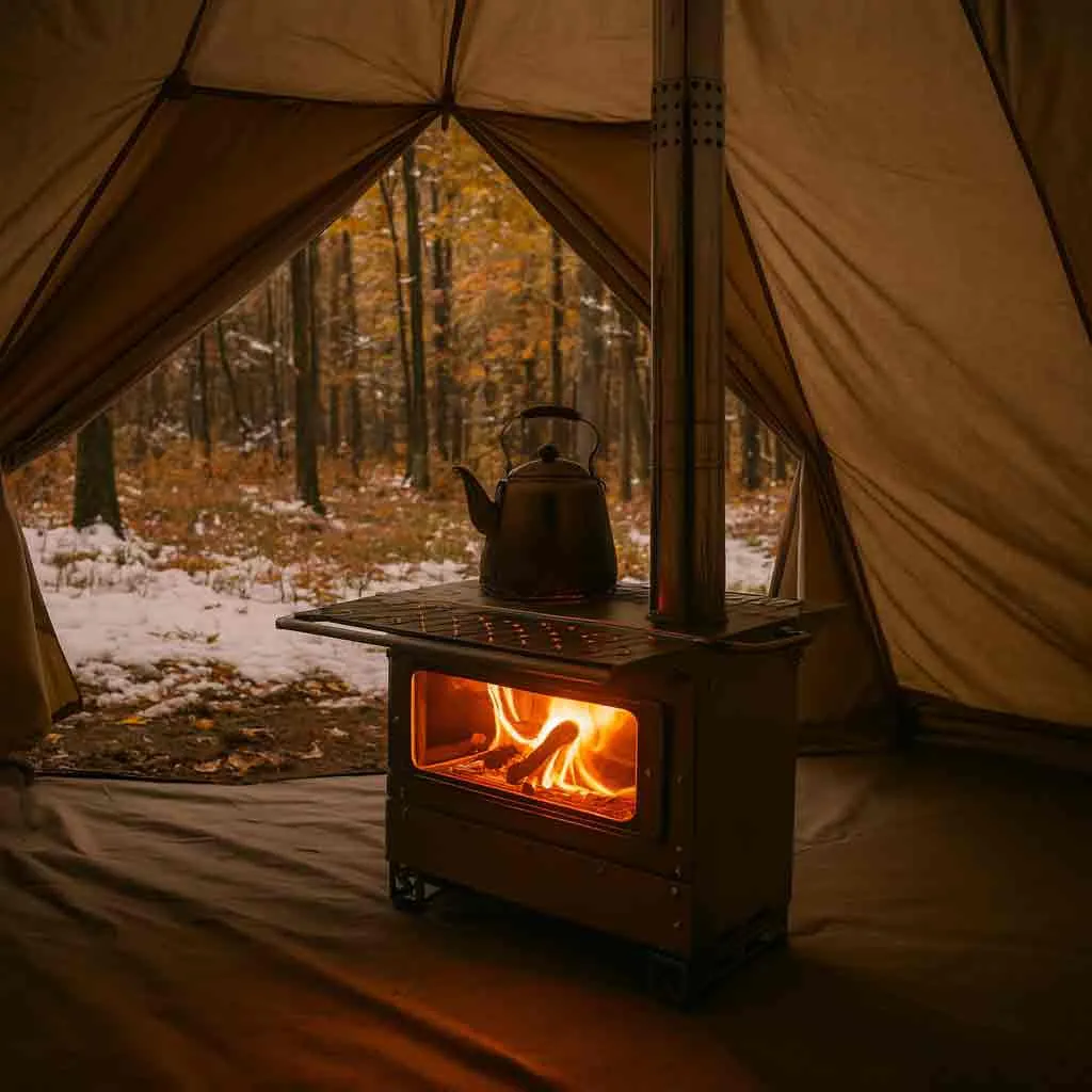 بخاری هیزمی LIFECAMP مدل VLUX کد 45880 - تصویر 3