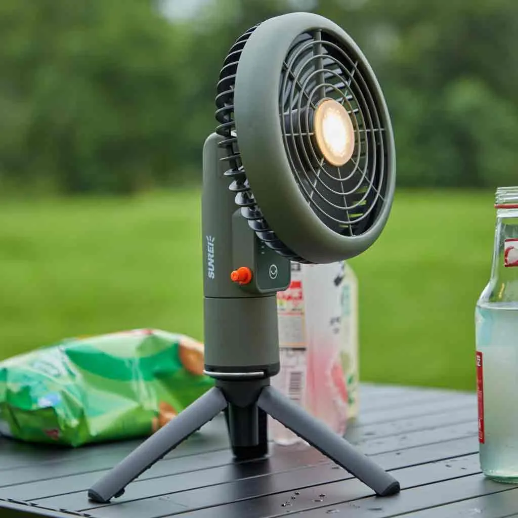  پنکه شارژی Sunrei مدل Light Fan mini 2023 - تصویر 2