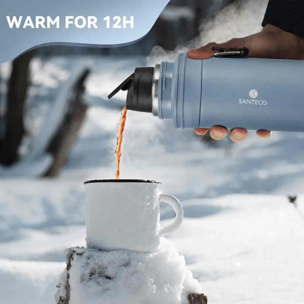 فلاسک دوجداره 1000 میلی لیتر سانتکو مدل ASPEN - تصویر 5