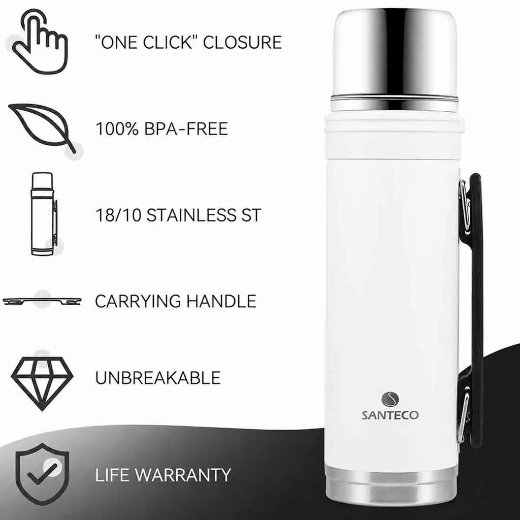 فلاسک دوجداره 1000 میلی لیتر سانتکو مدل ASPEN - تصویر 9