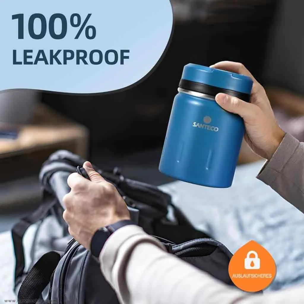 فلاسک غذا دو جداره 500 میلی لیتر سانتکو مدل Koge  - تصویر 4