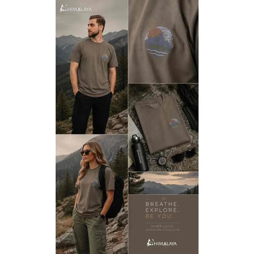 تیشرت پنبه لاکرا CM160 HIMALAYA - تصویر 26