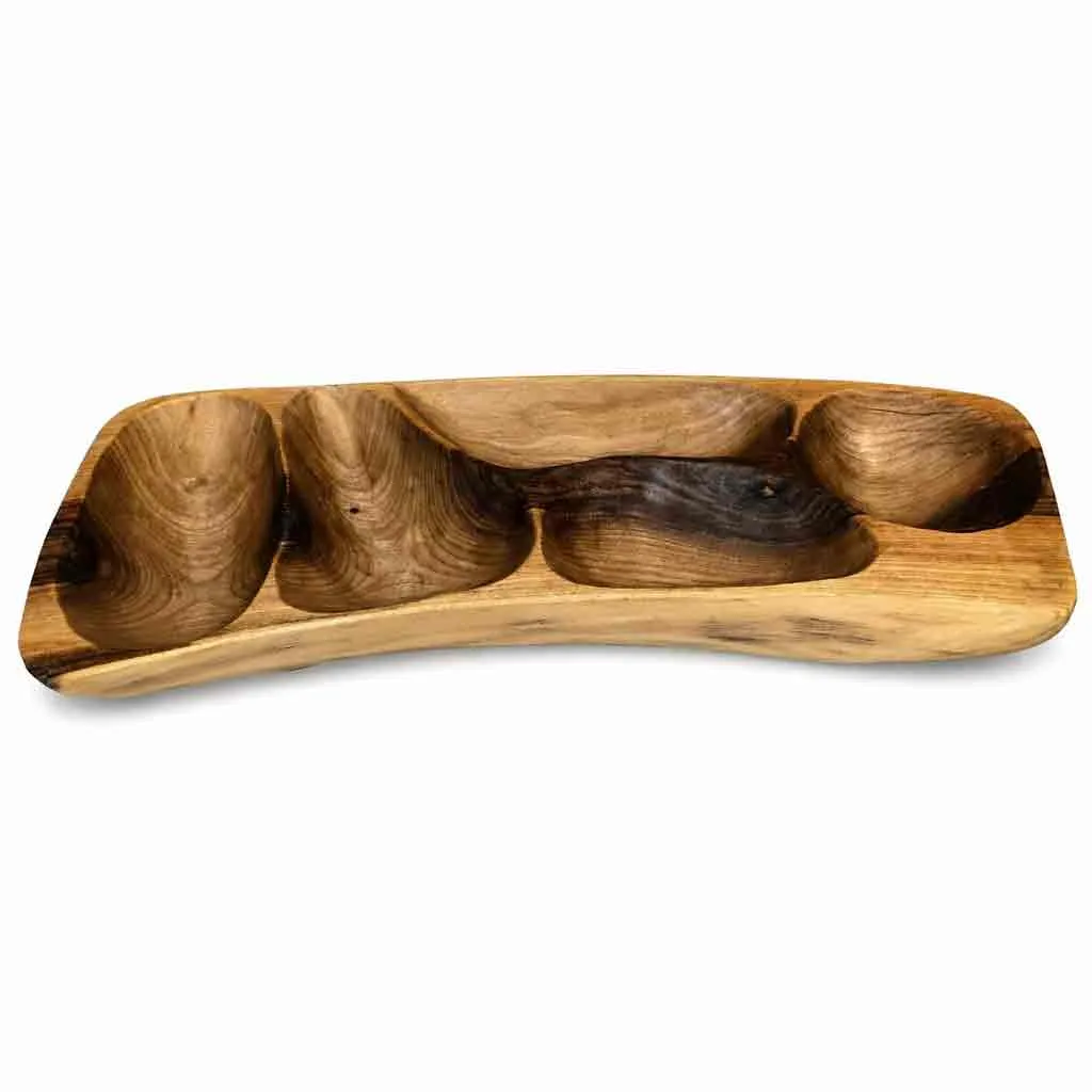 اردوخوری مستطیلی چوب گردو کد23 - تصویر 2
