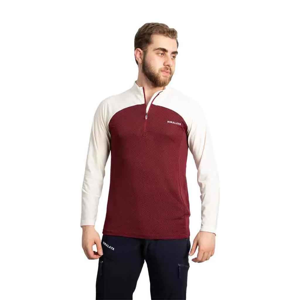 بلوز نیم زیپ هیمالیا کد کالا CM 169B - 301402 - تصویر 3