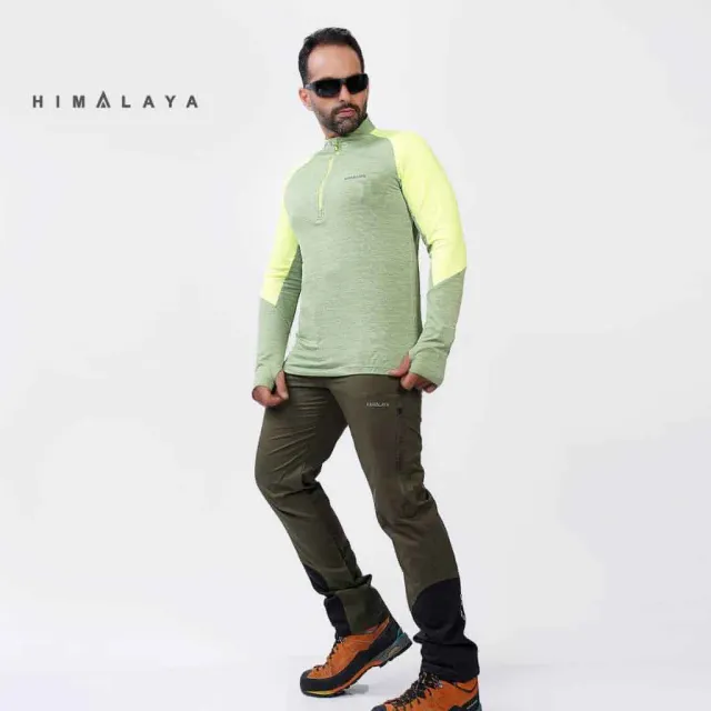 بلوزمیکرو فینگردارنیم زیپ HIMALAYA