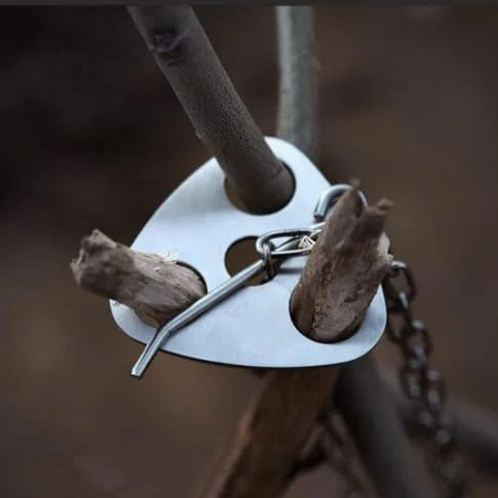 صحفه سه پایه آتش زیبو