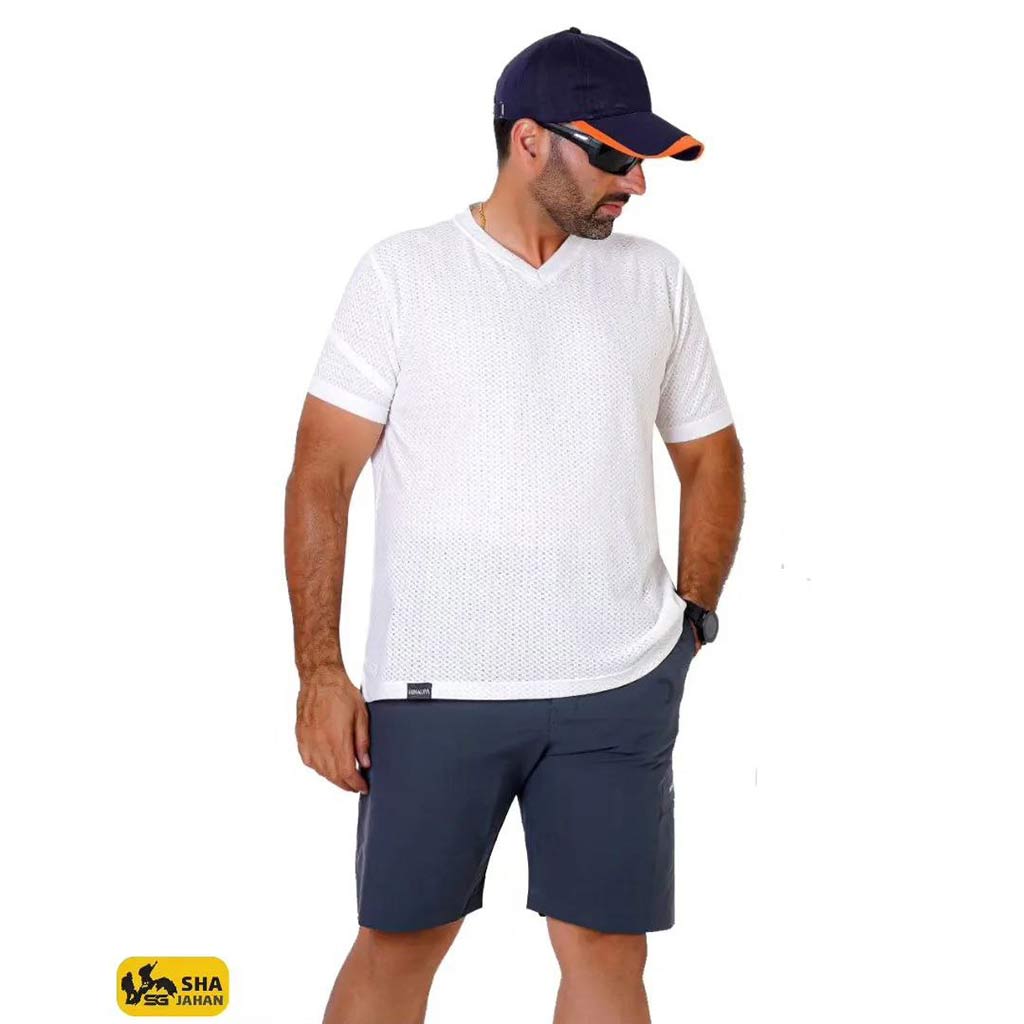 تیشرت پنبه پلی استر یقه هفت هیمالیاHIMALAYA