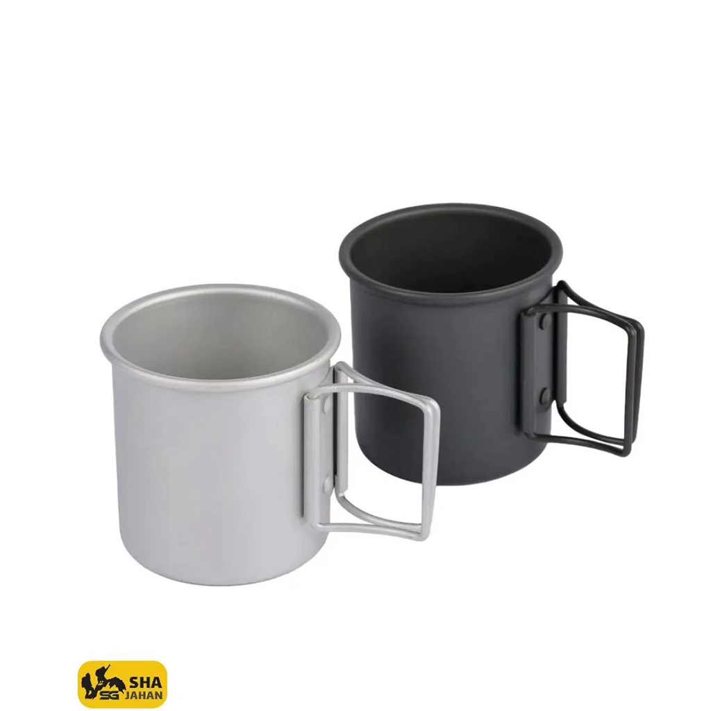 لیوان آلومینیوم دسته دار