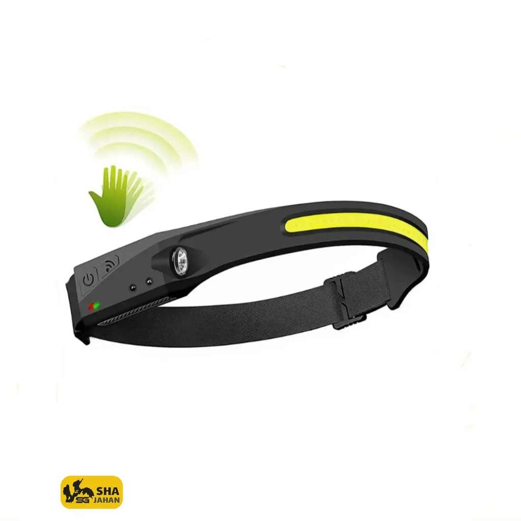 چراغ پیشانی ژله ای سنسور دار 450 لومن