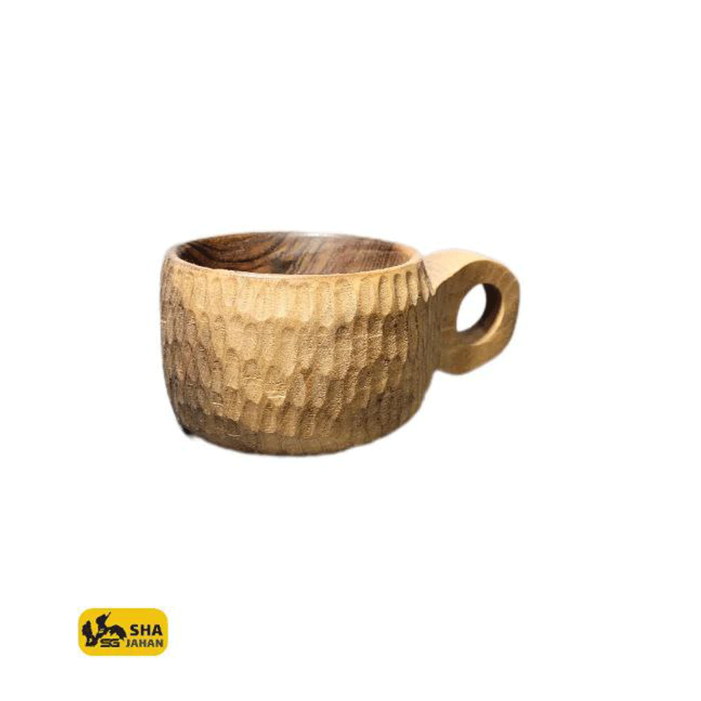 کوکسا قهوه ای روشن (لیوان چوبی)