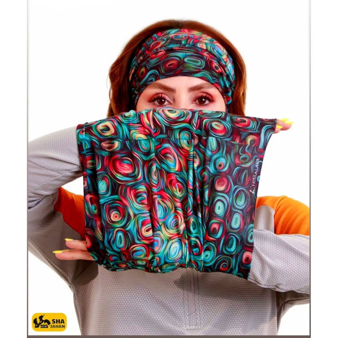 اسکارف لوله ای (دستمال سر) بدون دوخت SB41 هیمالیا