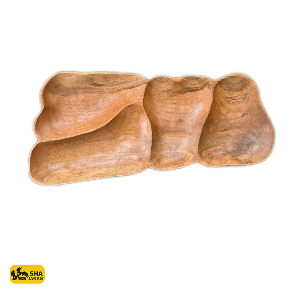 اردوخوری طرح ابری بزرگ چوب گردو