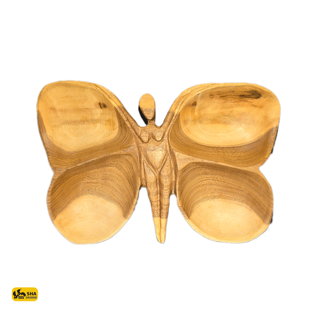 اردوخوری طرح  پروانه چوب گردو