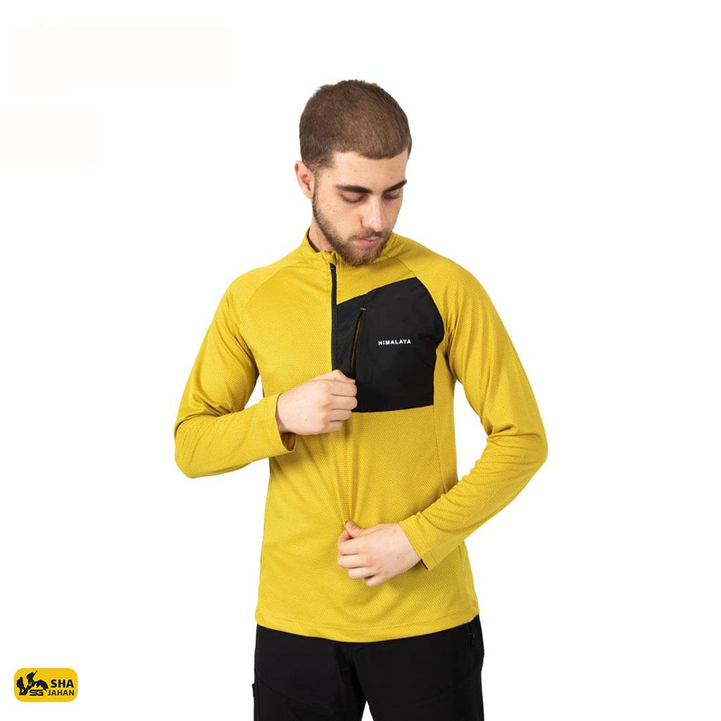 بلوز مردانه فینگردار جیبی تابستانه هیمالیا CM136