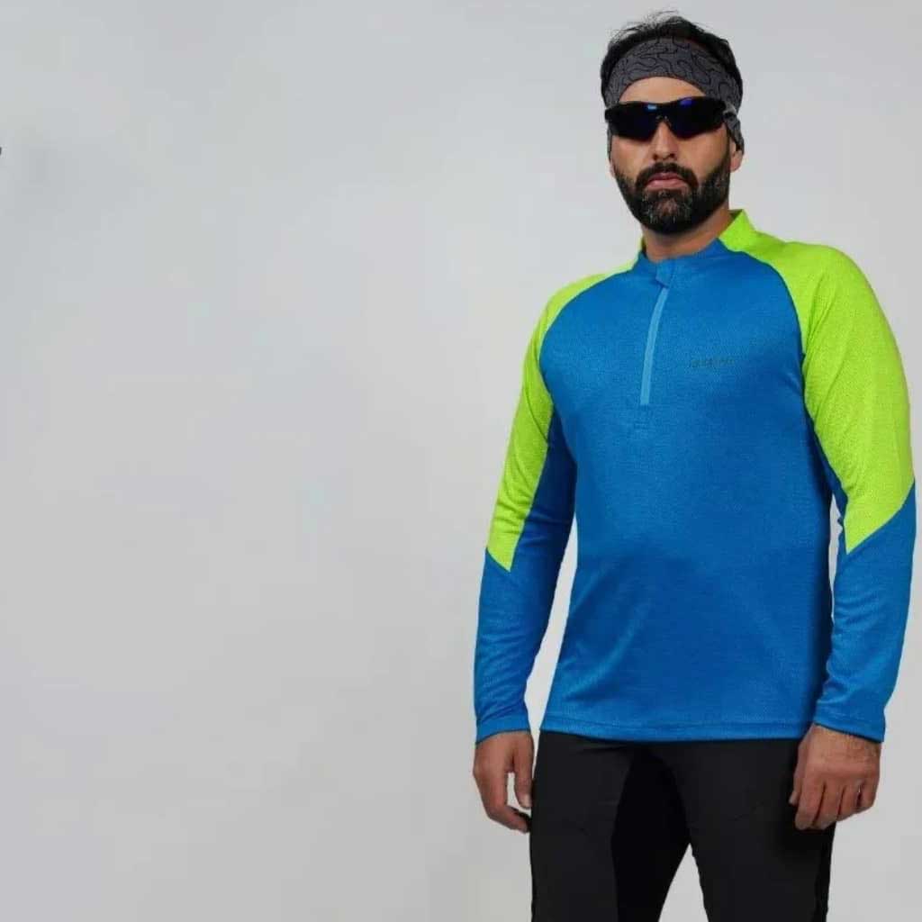 بلوز مردانه نیم زیپ هیمالیا