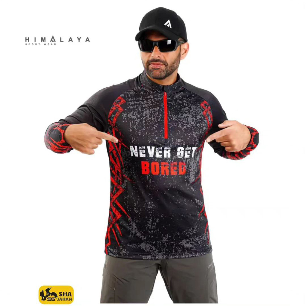 بلوز never get boredنیم زیپ  هیمالیا HIMALAYA