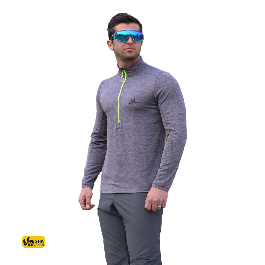 بلوز آستین بلند نیم زیپ Salomon