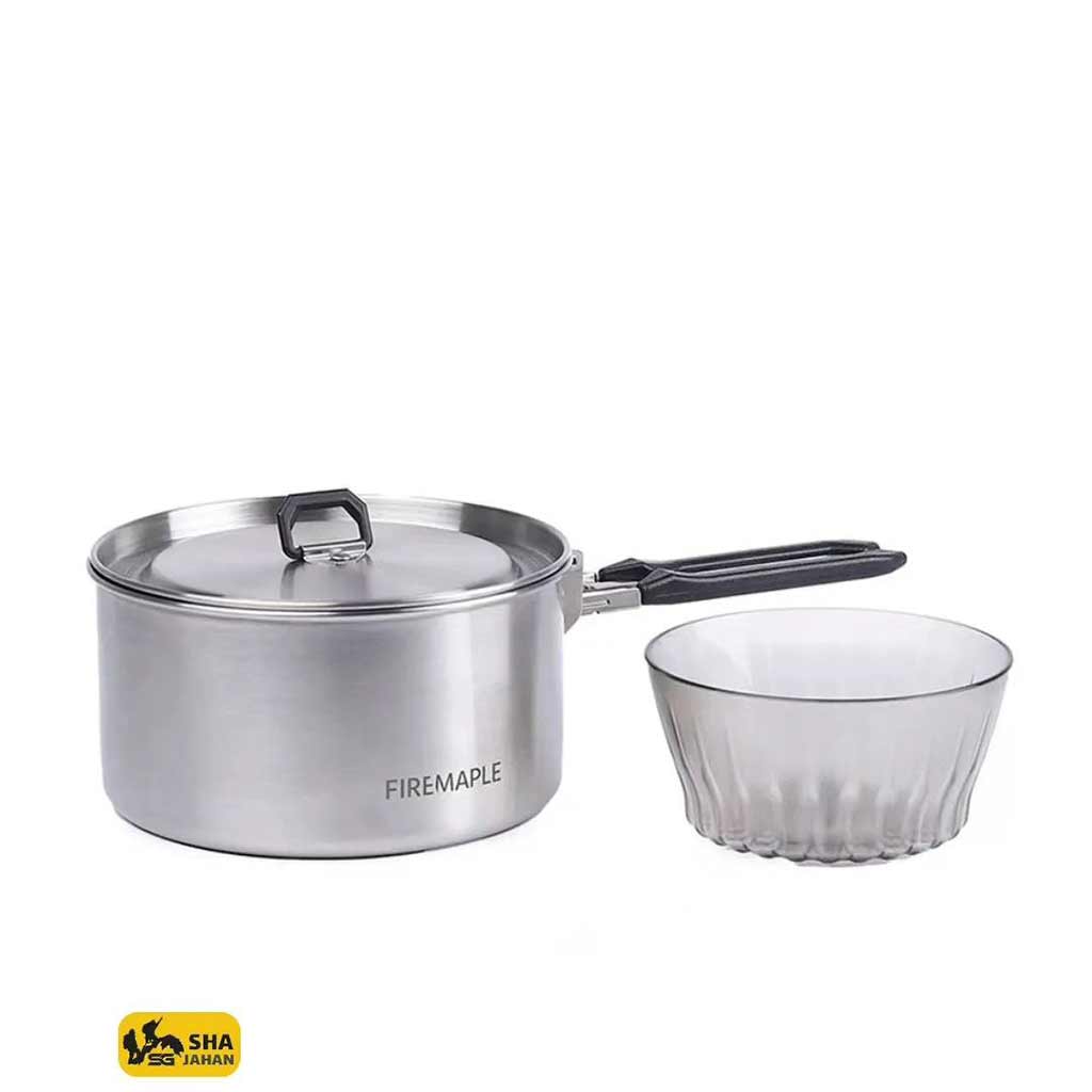 قابلمه استیل فایرمپل 0.8 لیتری