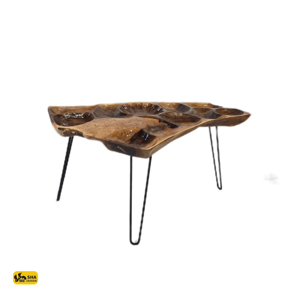 میز اردوخوری چوب گردو