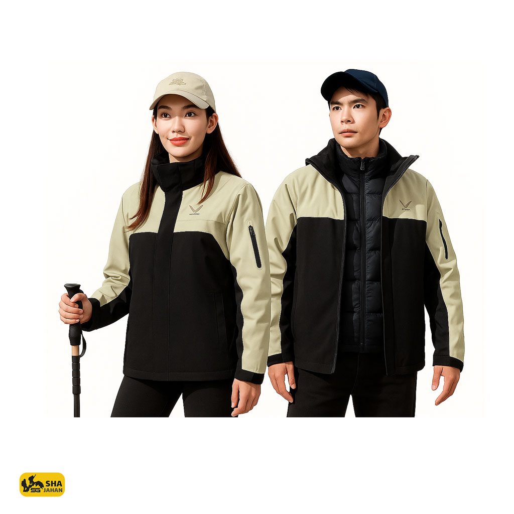 کاپشن دوپوش پلار زنانه و مردانه اسنوهاک کد 79819