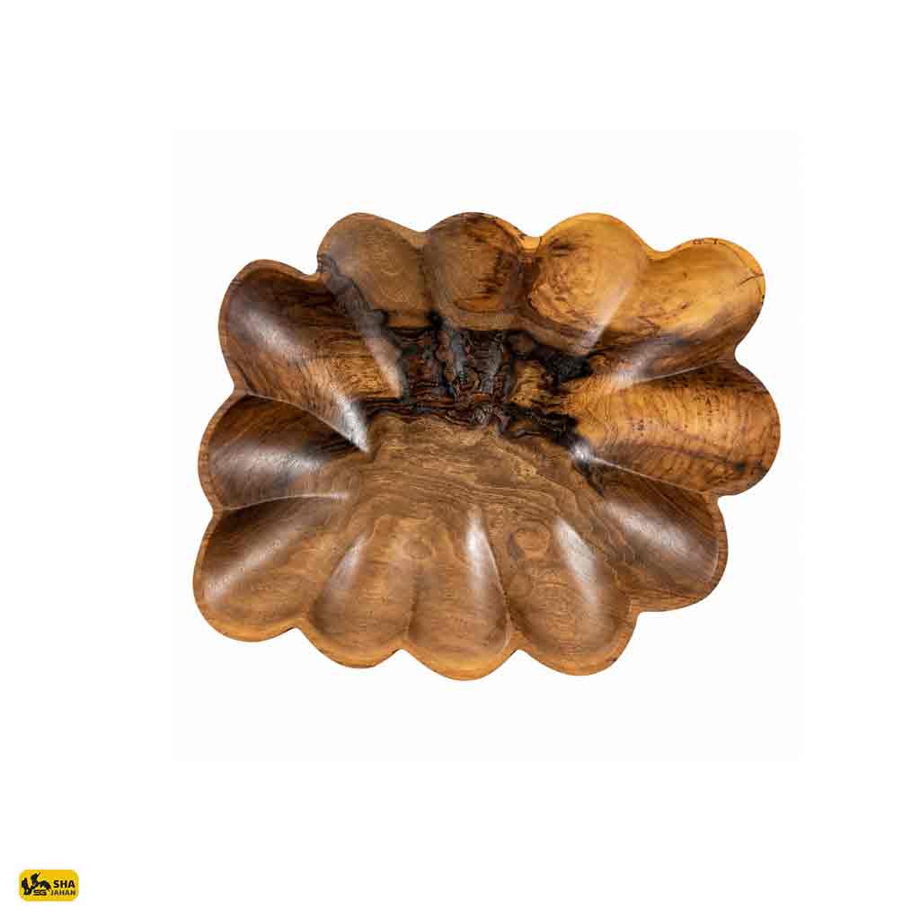 اردوخوری طرح صدف چوب گردو